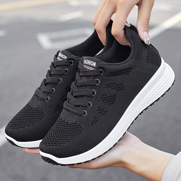 Women’s Casual Sneakers Lightweight Breathable Lace-Up Shoes
