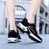 Women Air Cushion Sneakers Lightweight Breathable Knit Casual Shoes