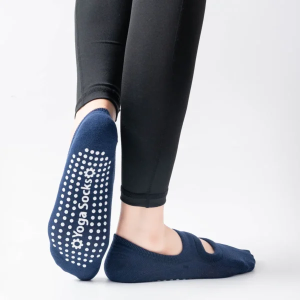 3-Pack Women’s Grip Socks Non-Slip Yoga Pilates Studio Socks