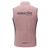 RION Cycling Vest Windproof Waterproof MTB Road Bike Vest Lightweight 10-25°C Pink