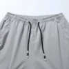 CHRLCK Men Running Pants Jogging Casual Summer Thin Sweatpants Quick Dry Ice Silk Straight Trousers Sports Gym Breathable Unisex