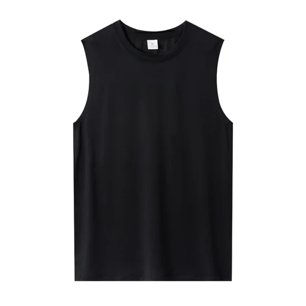 Men Gym Tank Top Breathable Sleeveless Fitness Running Sports Vest