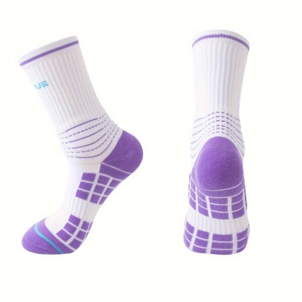 Women’s Sports Socks Cushioned Breathable Terry Socks (Assorted Colors)