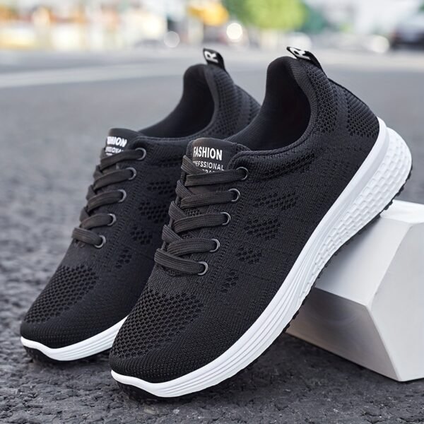 Women’s Casual Sneakers Lightweight Breathable Lace-Up Shoes