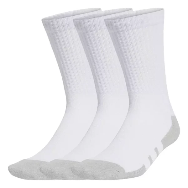 Gym & Training Essentials CLIMACOOL Crew Socks 3 Pairs Unisex White JD9571